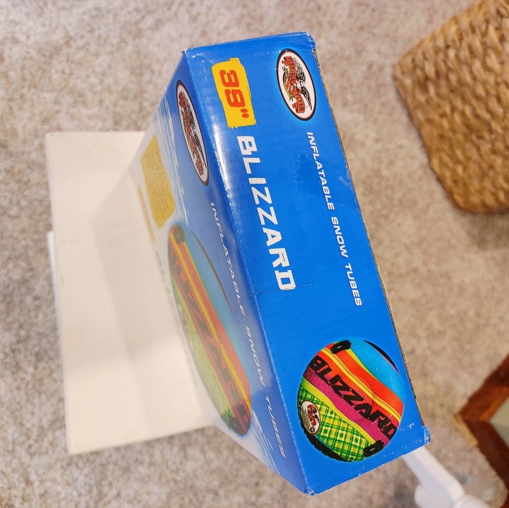 Blizzard Inflatable Snow Tube 39” Heavy Duty - Picture 6 of 7